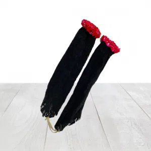 Black Lace Gloves 5