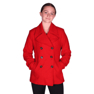 Red Peacoat 2