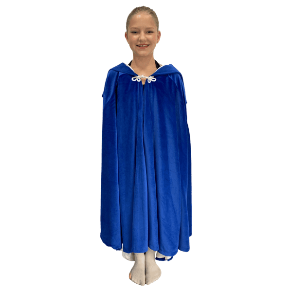 Blue Velvet Cape 74