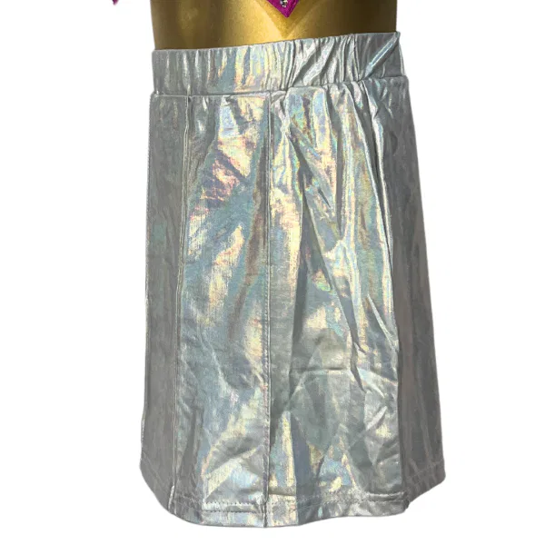Metallic Mini Skirt 6