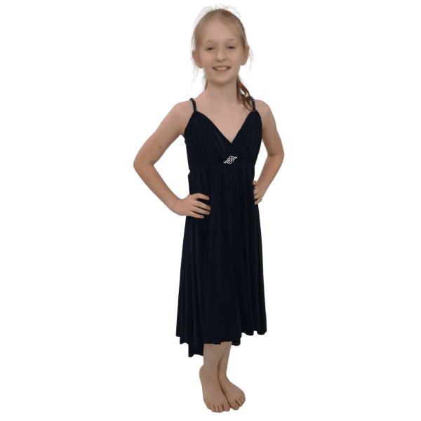 Navy Lyrical Dress 7
