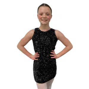 Black Sequin Dress 6