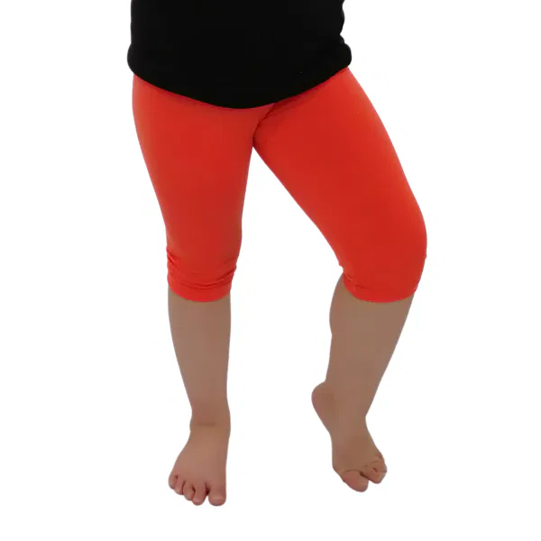 Leggings – Capri Orange 8
