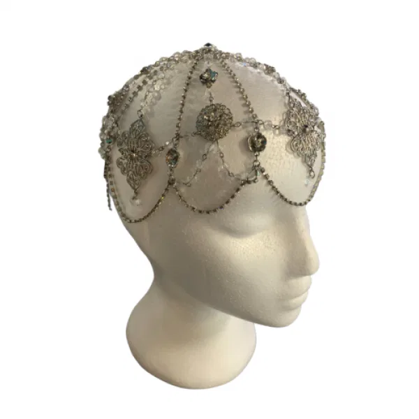 20’s Flapper Crystal Headpiece 3