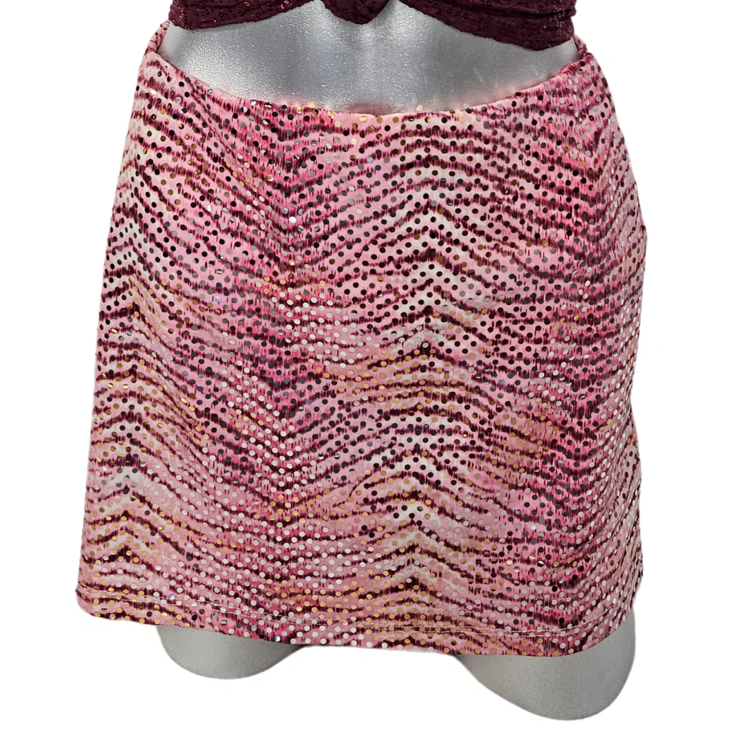 Pink Zebra Mini Skirt 5 Pink Zebra Mini Skirt 5