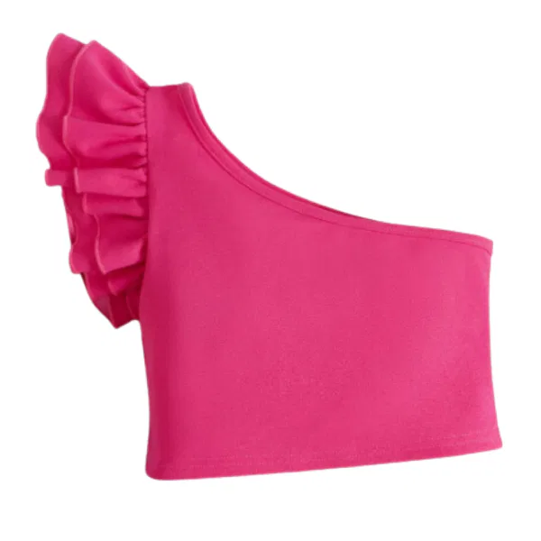 One Sleeved Top with Frill 8
