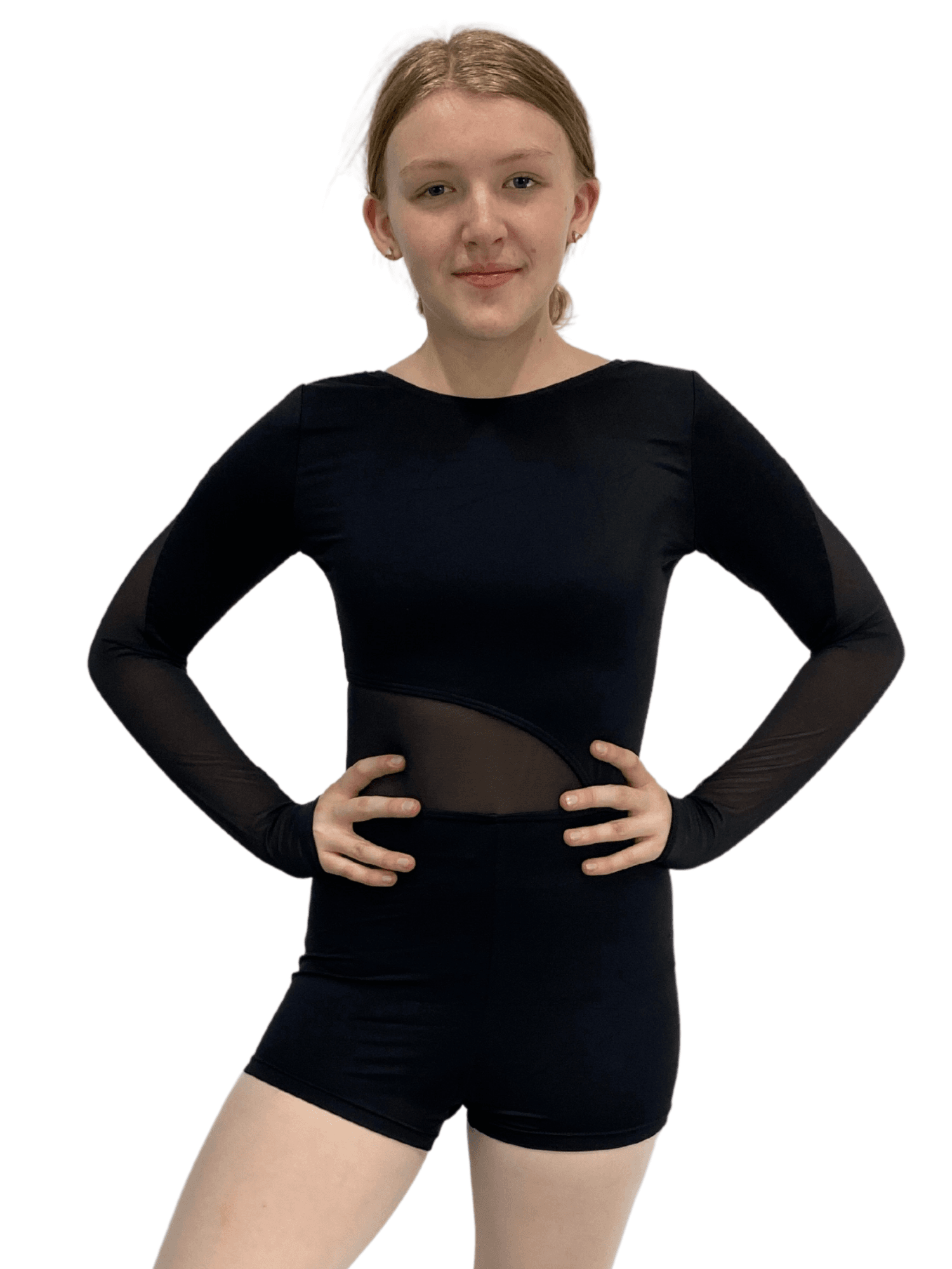 Long Sleeve Biketard with Cutouts 6 Long Sleeve Biketard with Cutouts 6