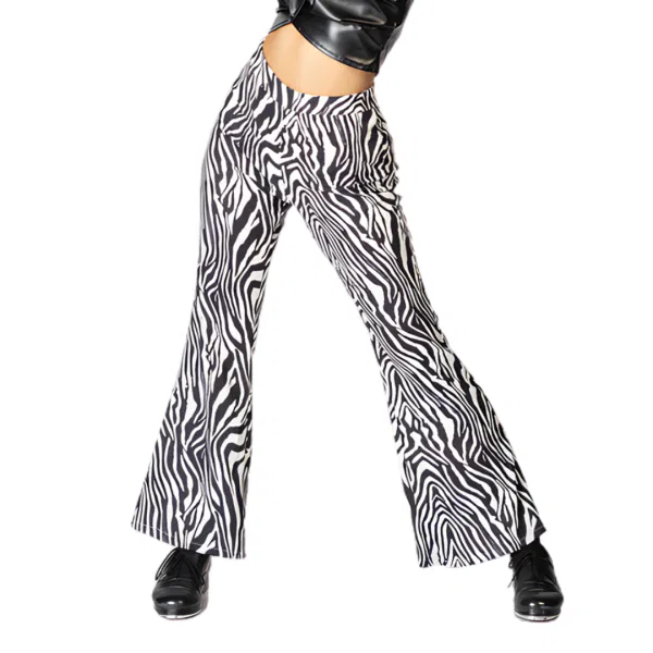 Flare Pants – Zebra Print 8