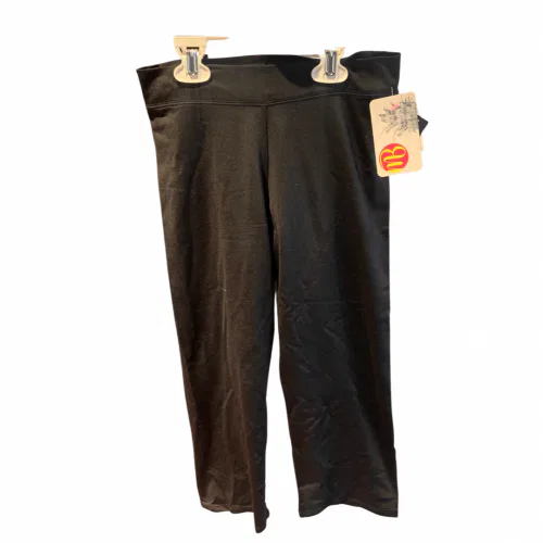 Black Spandex Capri Dance Pants 6 Black Spandex Capri Dance Pants 6