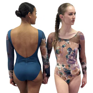 Velvet Floral Leotard 8