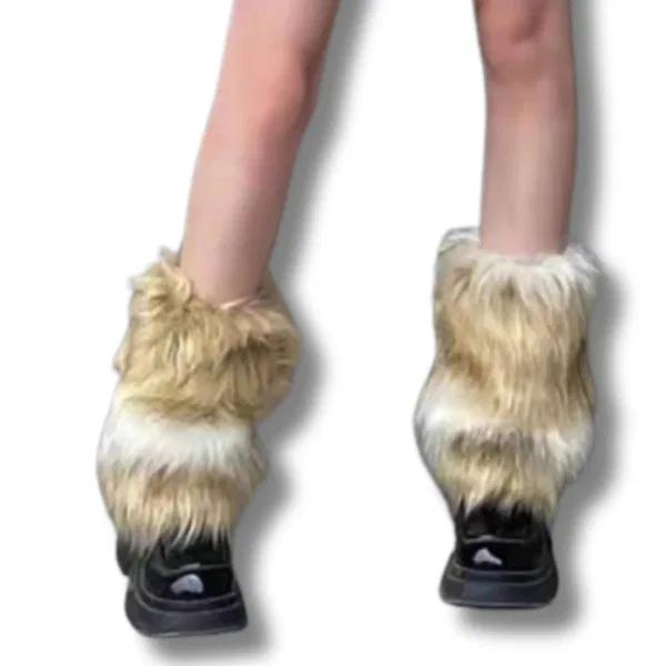 Fur Boot Toppers – Camel 8