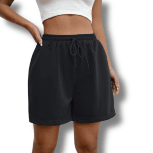 Drawstring Waist Slant Pocket Shorts 8