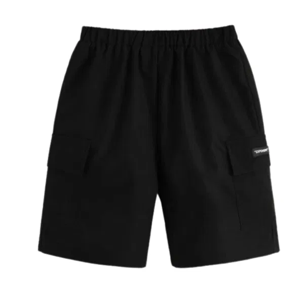 Kids Patch Detail Flap Pocket Short 7