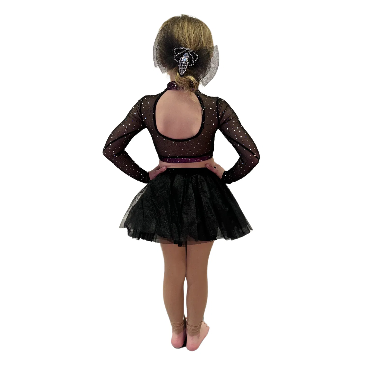 Tulle Skirt with Pink Bow 6