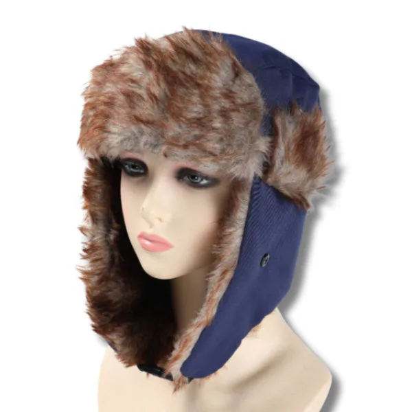 Blue Flap Hat 6