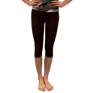 Capri Leggings – Brown 6