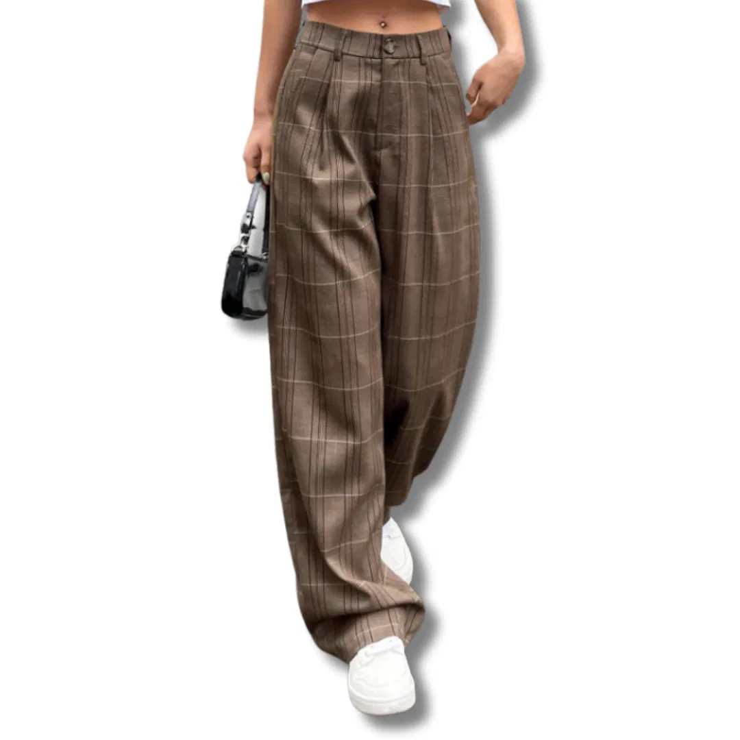 Wide Leg Plaid Pants 8 Wide Leg Plaid Pants 8