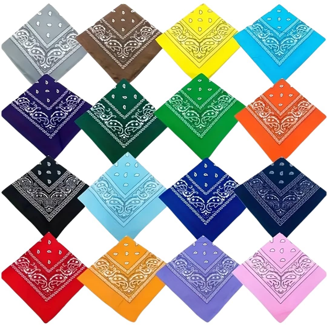 Bandana – Solid Yellow 8