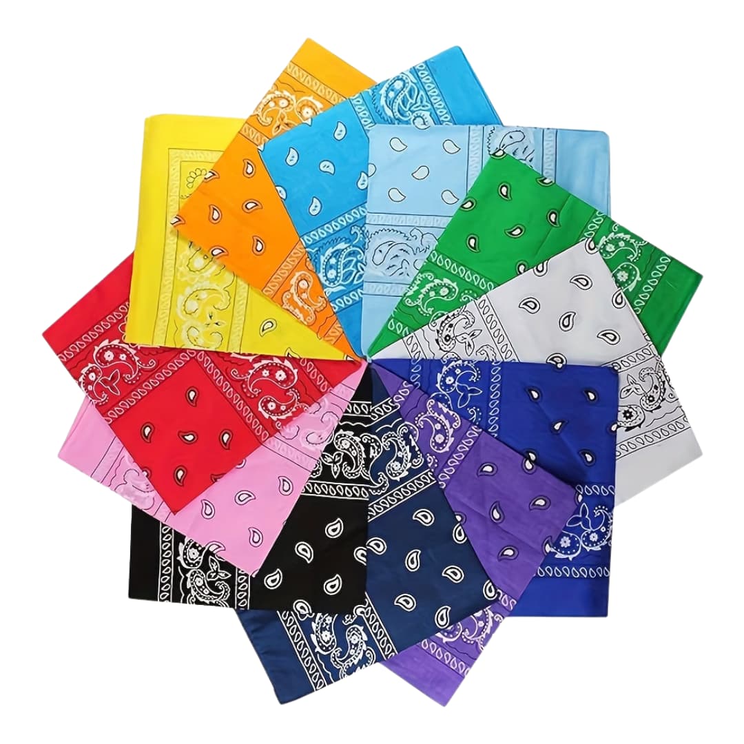 Bandana – Solid Yellow 7