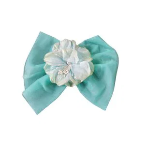 Blue Flower Hair Clip 5