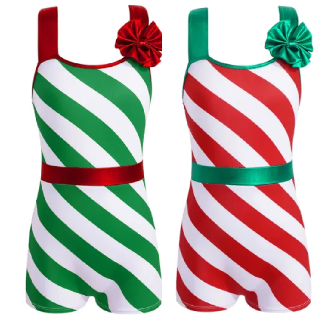 Candy Striped Biketard 11 Candy Striped Biketard 11