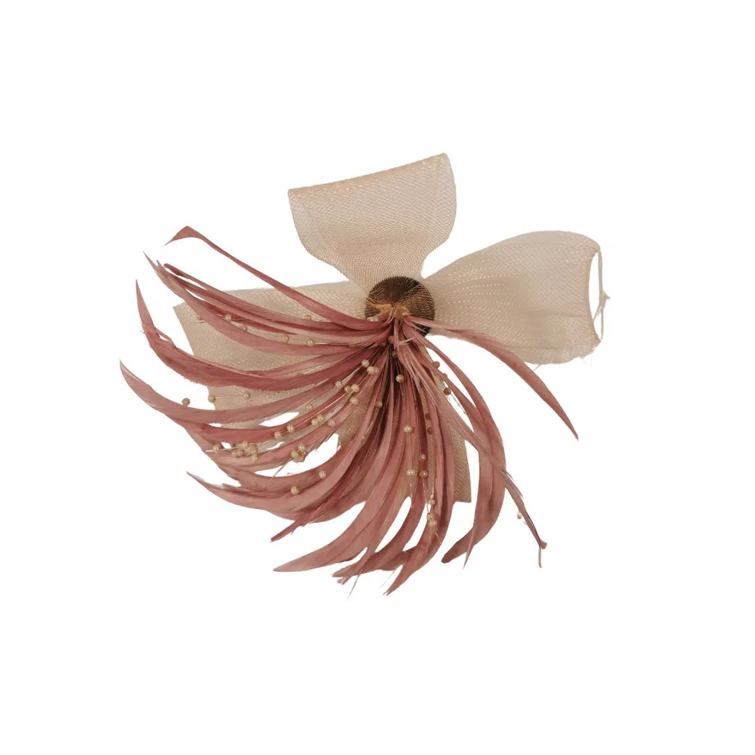 Dusty Rose Hair Clip 4 Dusty Rose Hair Clip 4