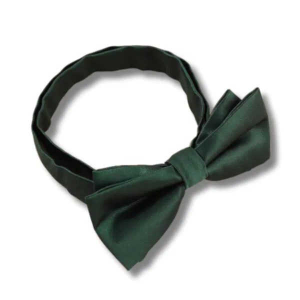 Green Satin Bowtie 5