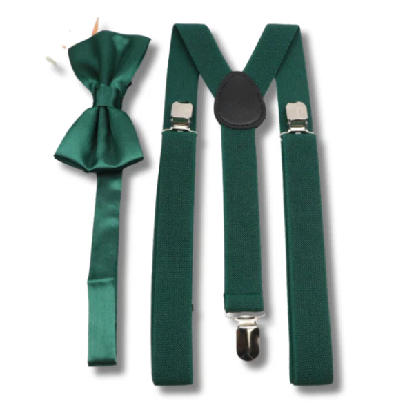 Adjustable Suspenders & Bow Tie Set 3