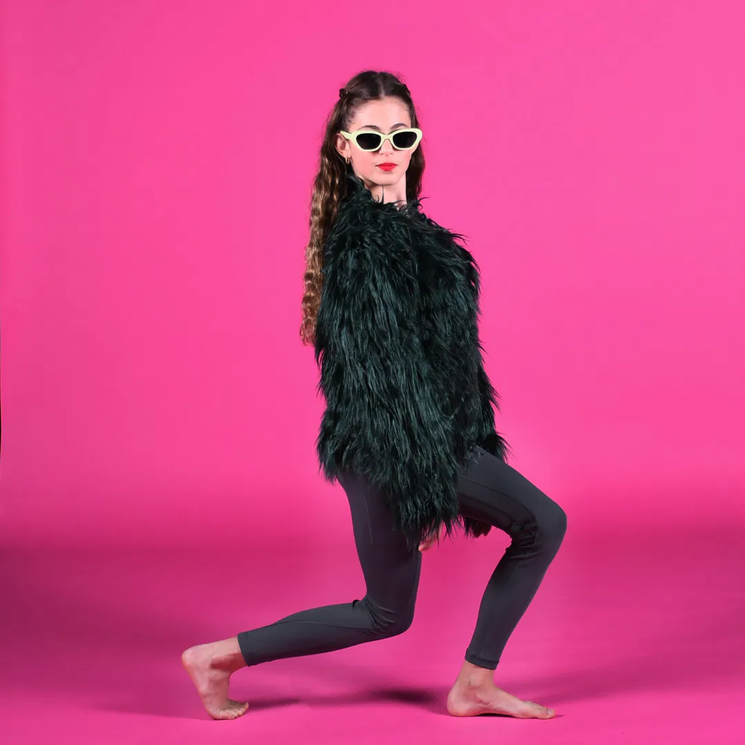 Green Fur Jacket 6
