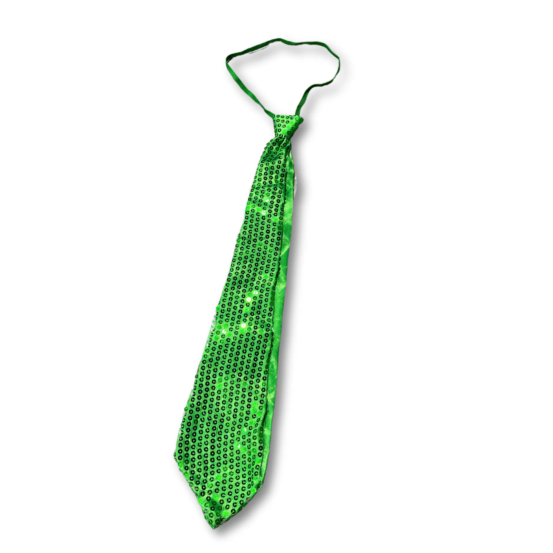 Green Sequin Neck Ties 6 Green Sequin Neck Ties 6