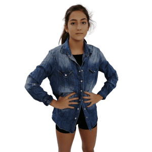 Denim Button Up 4
