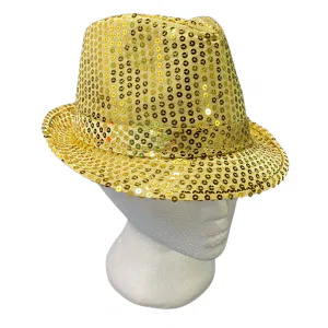 Gold Light Up Fedora 5
