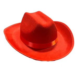 Kids Red Cowboy Hat 5