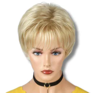 Short Straight Synthetic Wig With Bangs 6