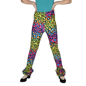 Flare Pants – Rainbow Leopard 8