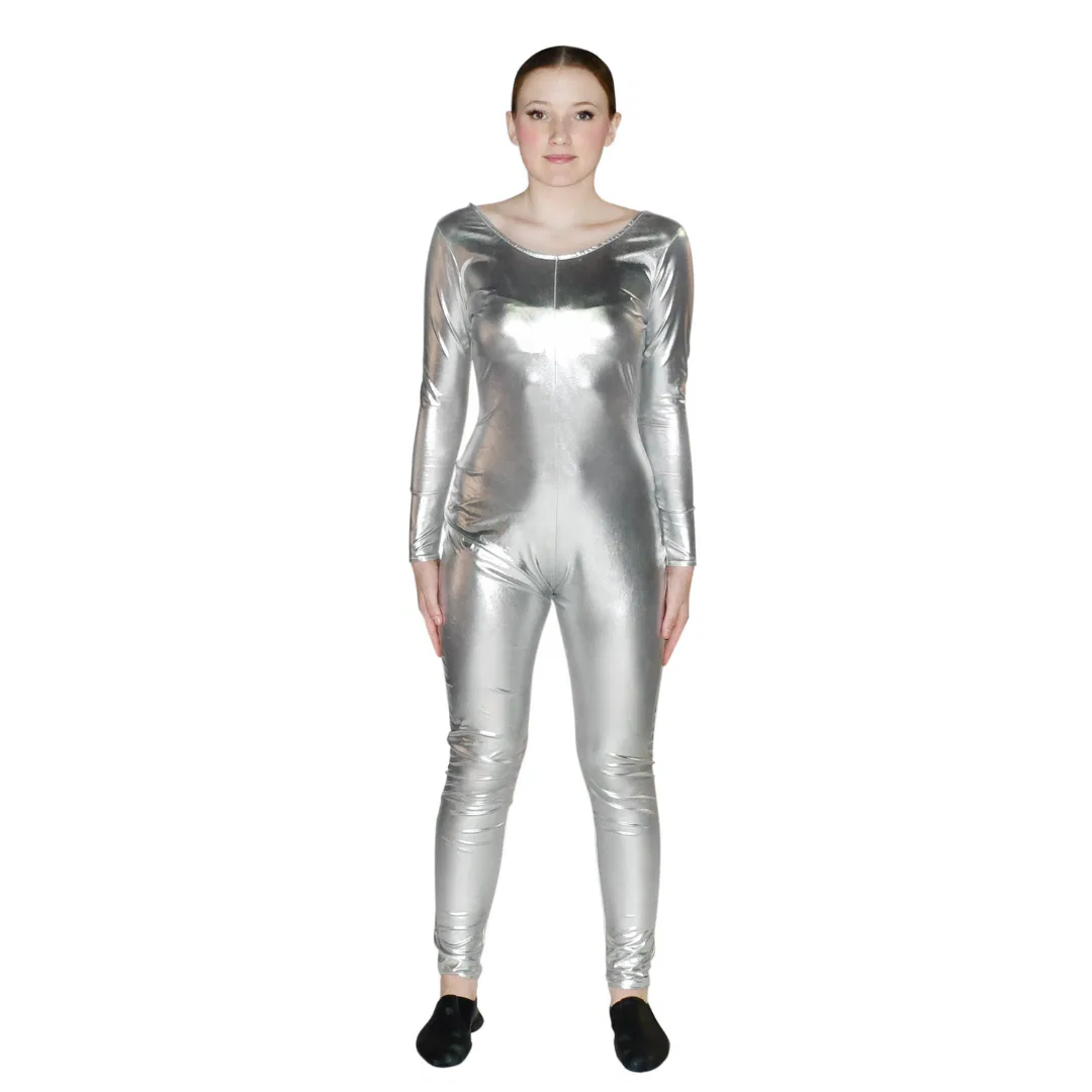 Silver Unitard 7 Silver Unitard 7