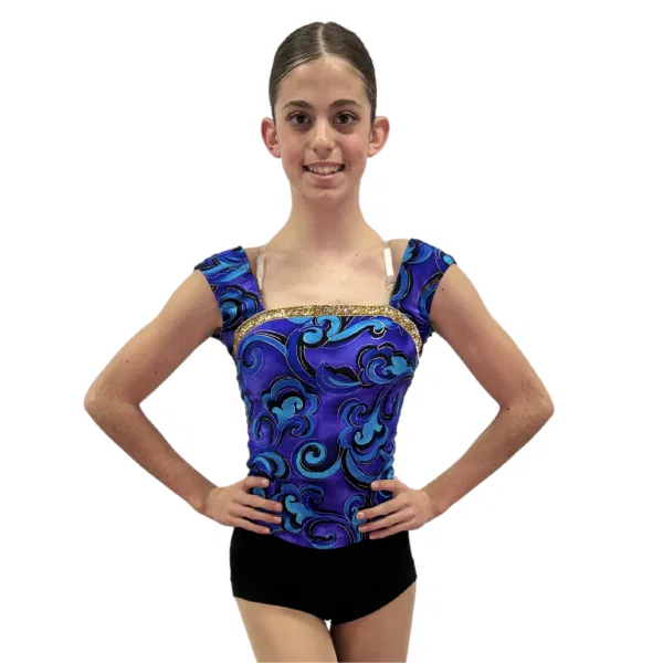 Blue and Purple Top 79