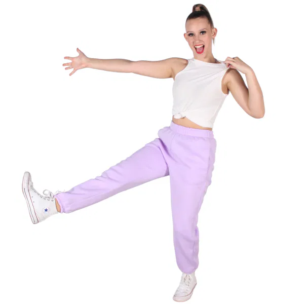 Lilac Track Pants 9