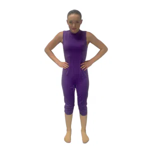 Purple Sleeveless Unitard 6