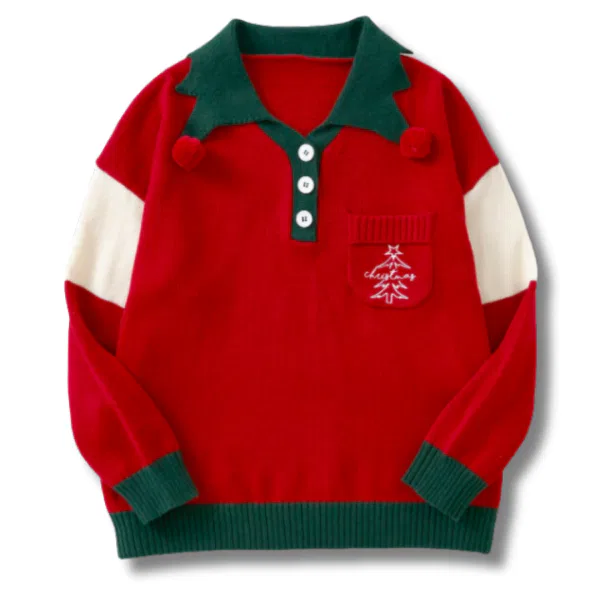 Christmas Sweater – Elf Collar 4