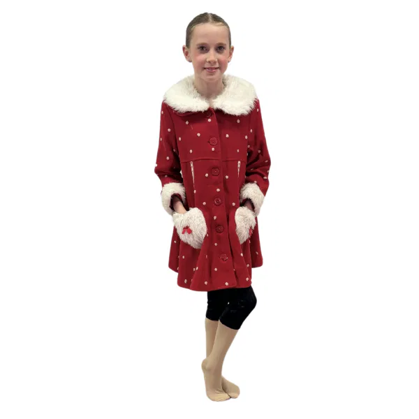 Polka Dot Peacoat 6