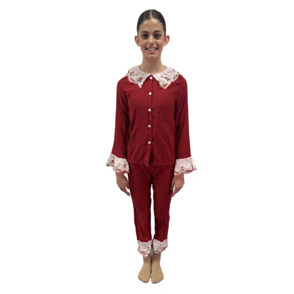 Girls Vintage PJ Set 9