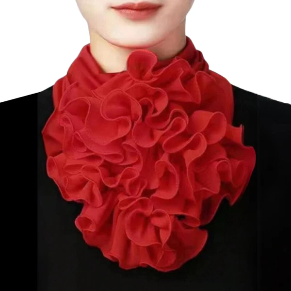 Frill Neck Scarf 4
