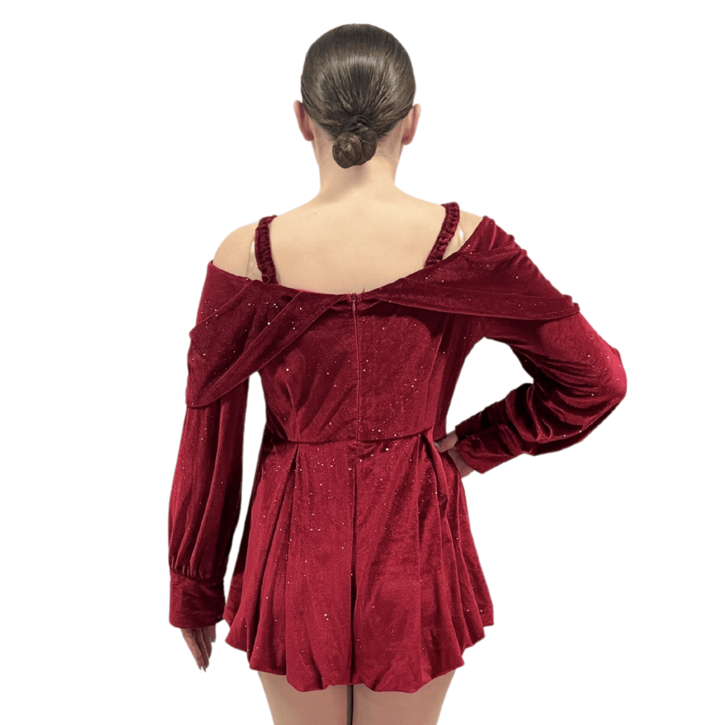 Red Sparkle Romper 5