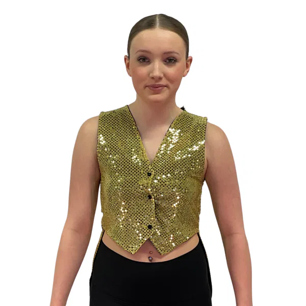 Sequin Penguin Vest 7