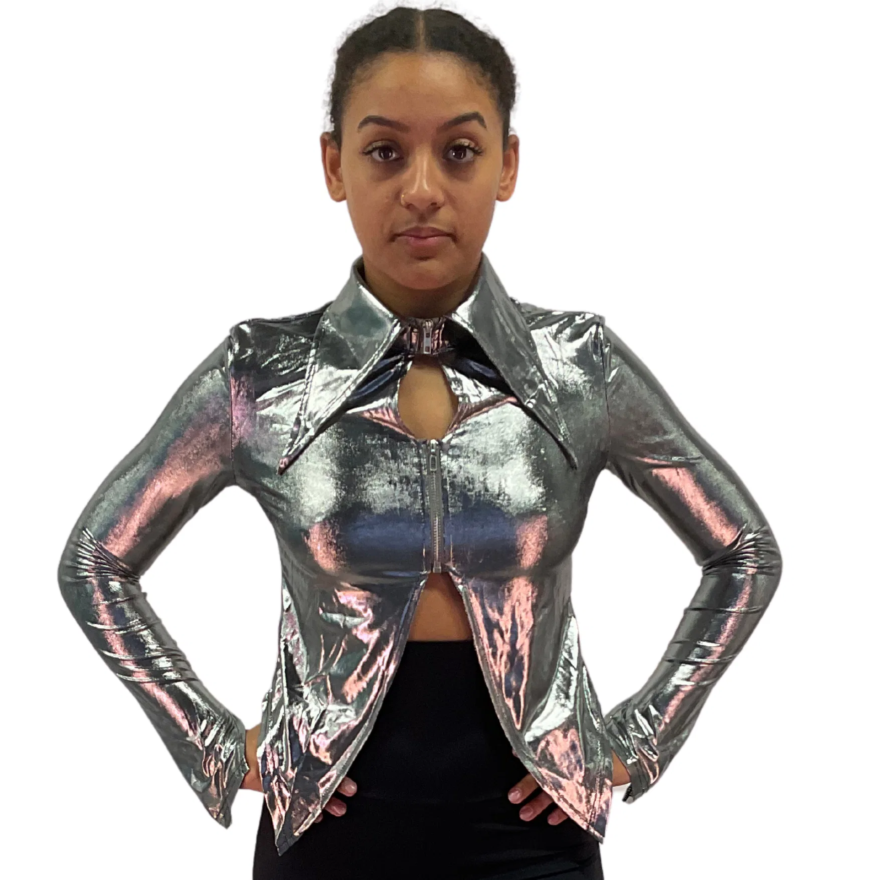 Silver Zip Top 7 Silver Zip Top 7