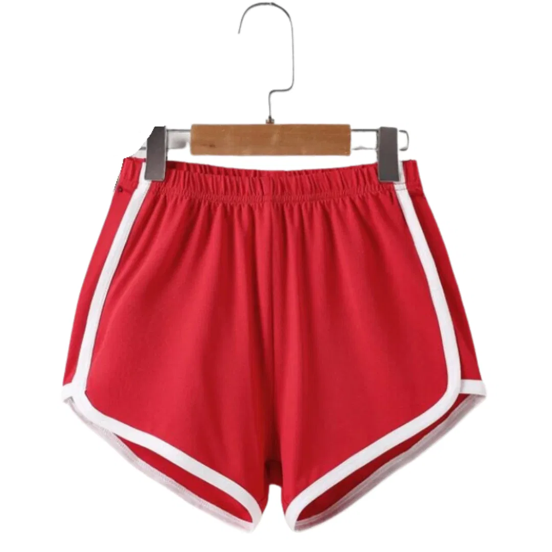 Kids Elastic Waist Contrast Binding Shorts 7 Kids Elastic Waist Contrast Binding Shorts 7
