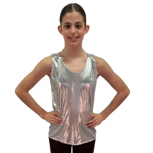 Metallic Silver Tank 6