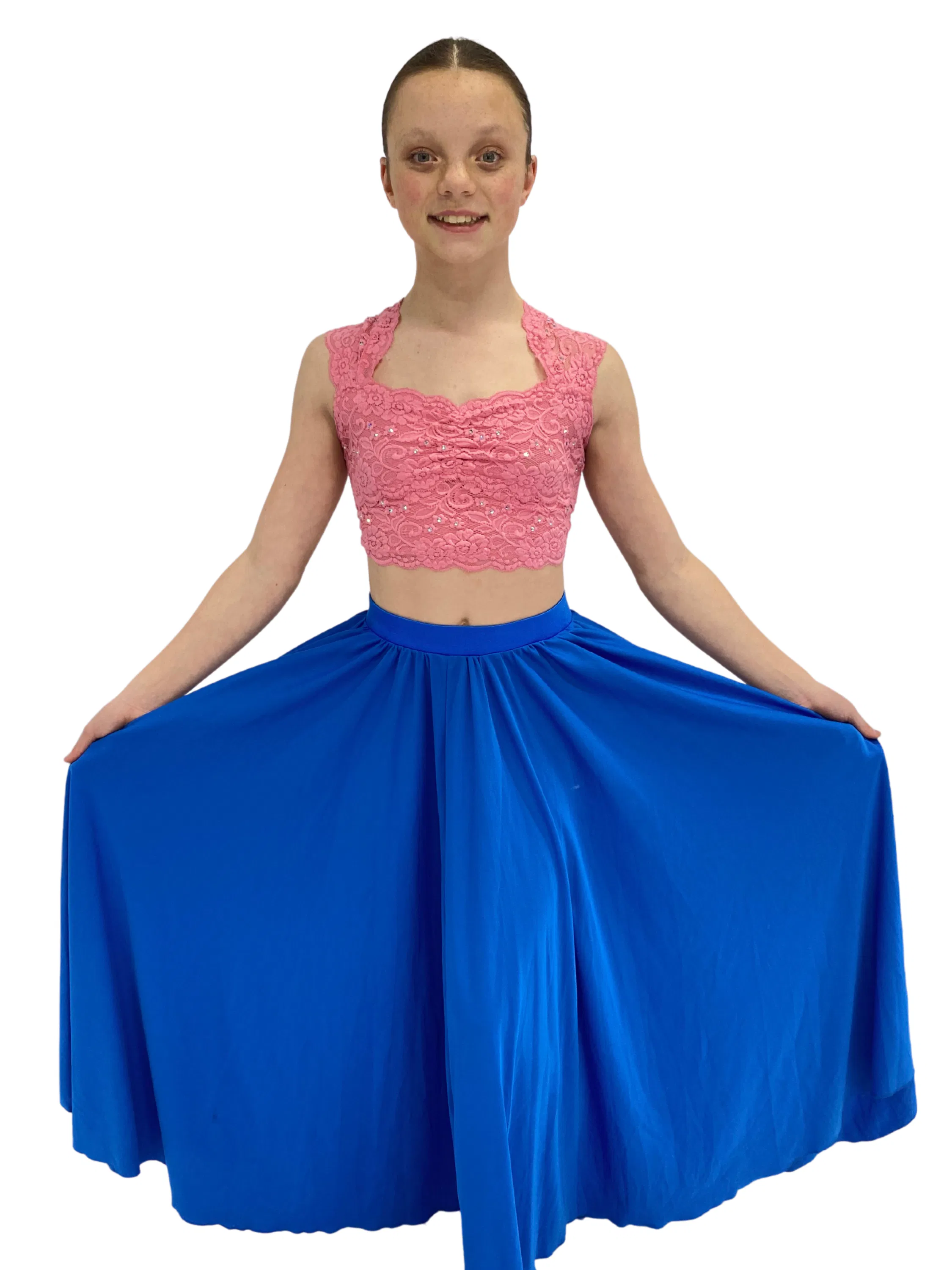 Blue Floor Length Skirt 6 Blue Floor Length Skirt 6