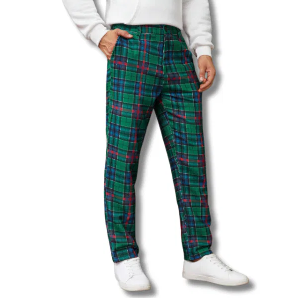 Green Men’s Suit – Pants 5